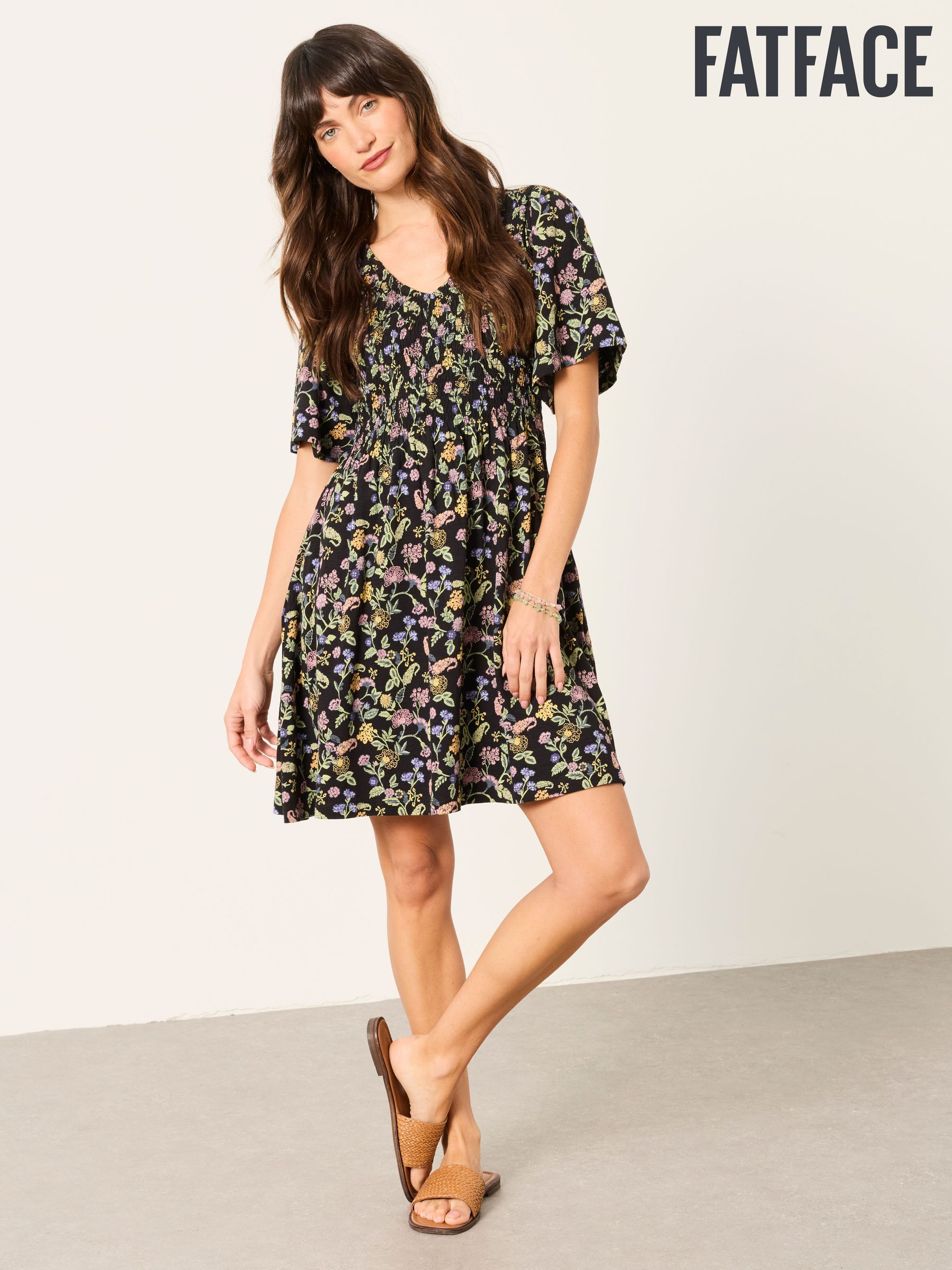 Buy Women's Dresses 100% Cotton Jersey Short Sleeve Online | Next