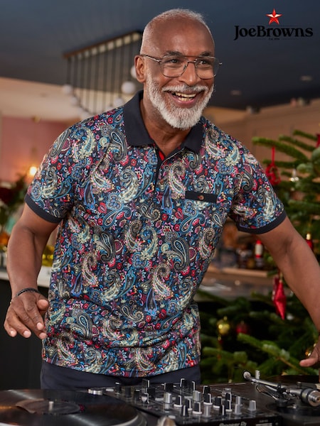 Joe Browns Party Paisley Polo Shirt (G59305) | 62 €