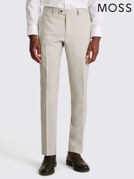 MOSS Stone Tailored Fit Italian Trousers (G60081) | €193