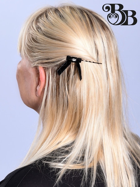 Bibi Bijoux 2 Pack Black Bow Hair Grips (G60665) | €22