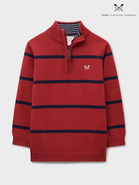 Crew Clothing Classic Cotton Half Zip Jumper (G61429) | 45 € - 57 €