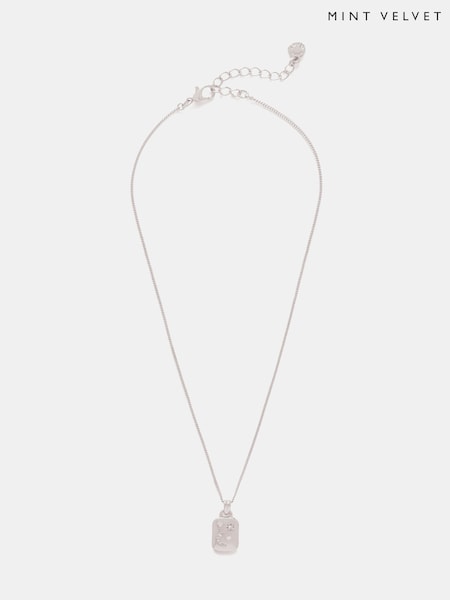 Mint Velvet Silver Plated Star Pendant Necklace (G61529) | €59.50