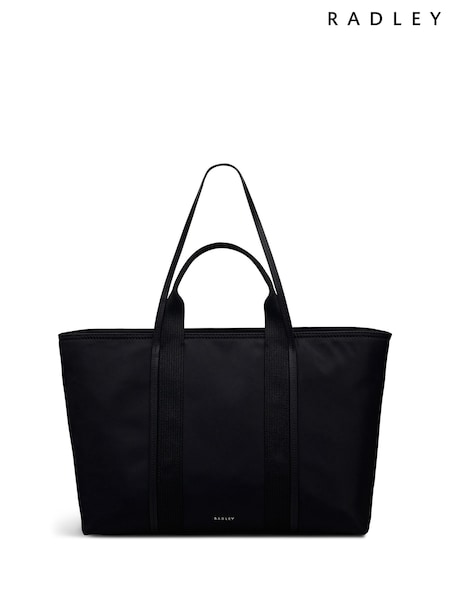 Radley Black Halley Row Large Tote Bag (G61548) | 826 QAR