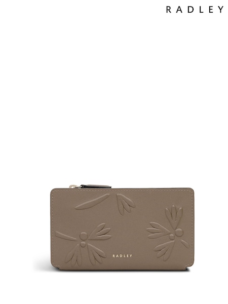Radley Light Brown Coin Street Debossed Medium Purse (G61549) | kr1 241