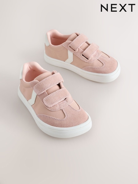 Pink - Barefoot Touch Fastening Trainers