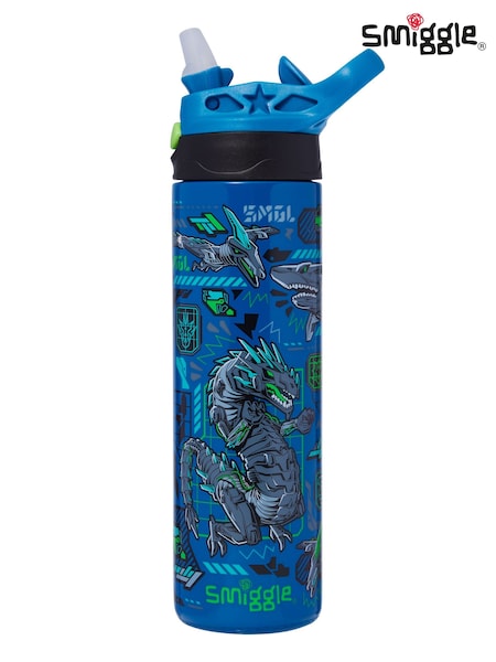 Smiggle All Stars Stainless Steel Flip Drink 520Ml Bottle (G62240) | ‏89 ر.ق.