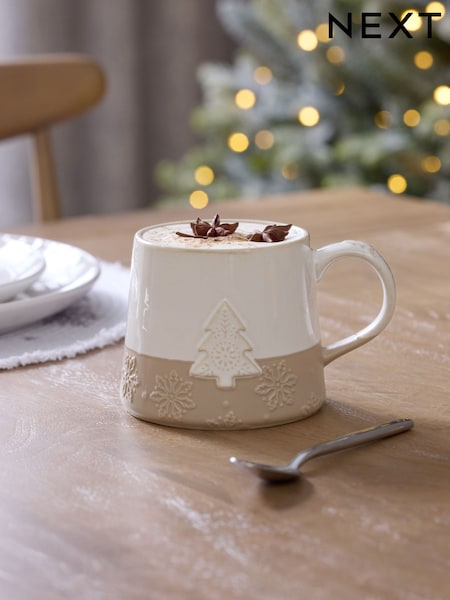 Cosy Scandi Christmas Tree Mug