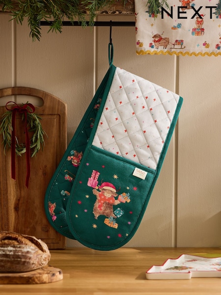 Christmas Hamish Oven Gloves