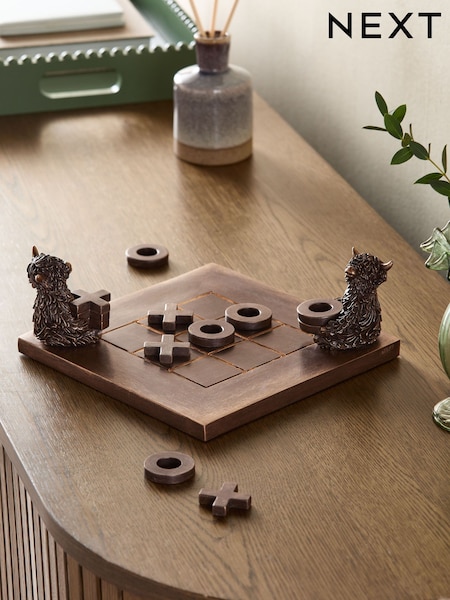 Hamish The Highland Cow Noughts And Crosses Game