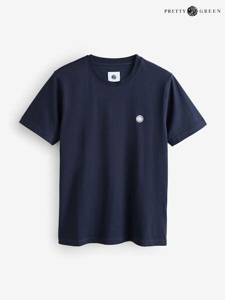 Pretty Green Navy Mitchell T-Shirt (G63936) | €46