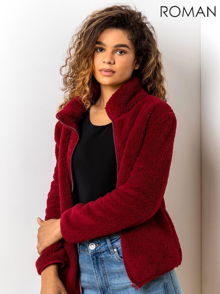 Rojo - Roman Soft Sherpa Fleece Jacket (G63987) | 78 €
