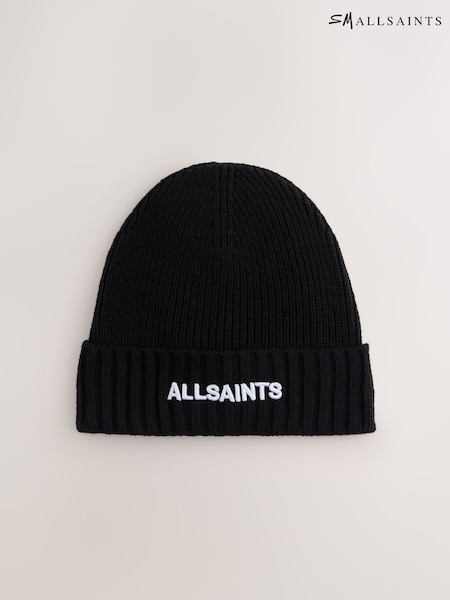 Melns - Smallsaints Underground Knitted Logo Beanie