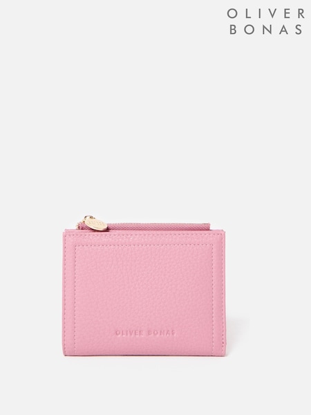 Oliver Bonas Pink Kinley Zipped Coin Purse (G65208) | €39