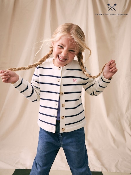 Crew Clothing Company Crew-Neck Cardigan (G65442) | 42 € - 54 €