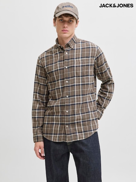 JACK & JONES Flannel Check Shirt (G65703) | 55 €