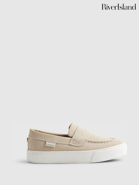 River Island Smart Casual Cupsole Loafers (G65816) | ‏140 د.إ.‏