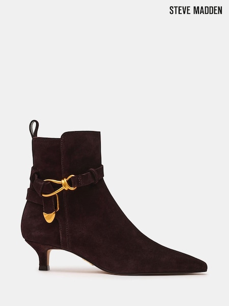 Steve Madden Roller Heeled Brown Boots (G66304) | €212.50