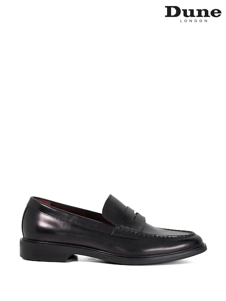 Dune London Black Sascha Loafers (G66512) | €191