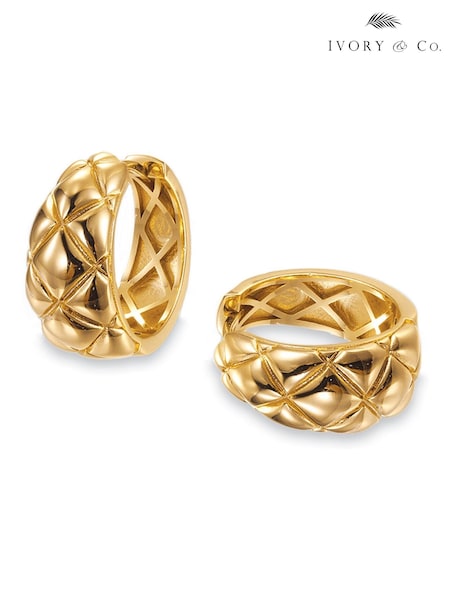 Ivory & Co Gold Tone Hollywood Earrings (G66635) | €50