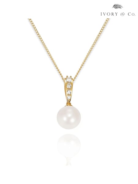 Ivory & Co Gold Tone Berwick Pendant (G66641) | €32