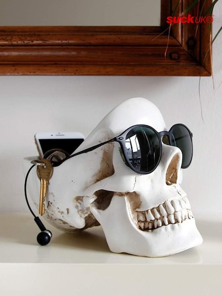 Suck UK White Skull Tidy (G66767) | €68
