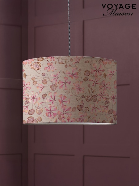 Voyage Maison Pink Philipa Eva Printed Lamp Shade (G66900) | €71