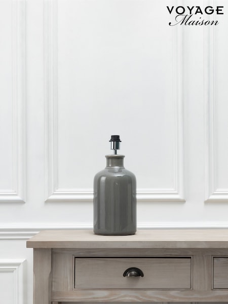 Voyage Maison Grey Elspeth Table Lamp Base (G66984) | €104