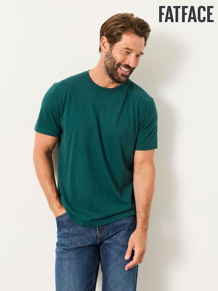 Dark Teal - Regular Fatface Short Sleevet-shirt