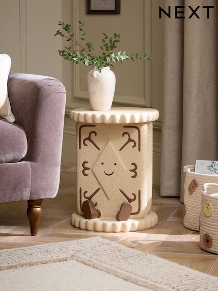 Biscuit Resin Side Table