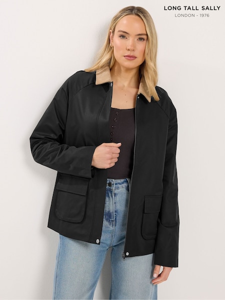 Long Tall Sally Black Barn Jacket (G68031) | $159