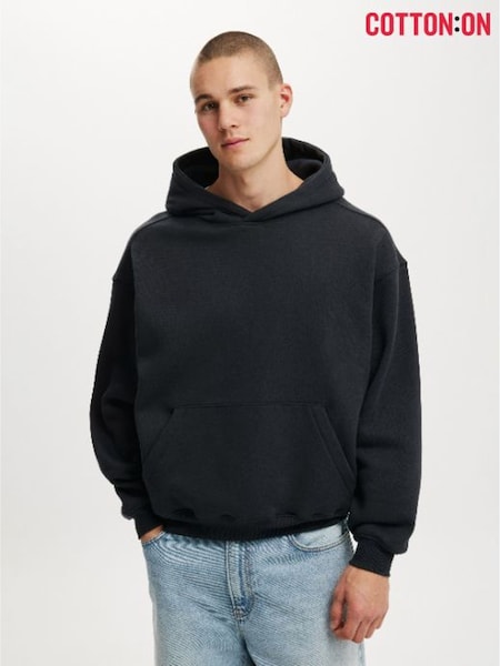 Cotton On Black Box Fit Hoodie (G68078) | €40