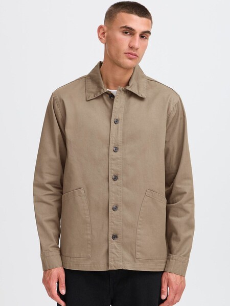 !Solid Regular Fit Overshirt (G68701) | ‏338 ر.ق.