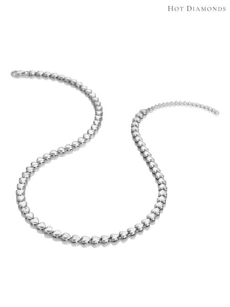 Hot Diamonds Sterling Silver Serenity Heart Necklace (G68863) | 1,814 QAR