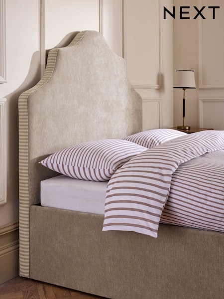 Thompson Tall Country Extra Deep Ottoman Storage Upholstered Bed Frame