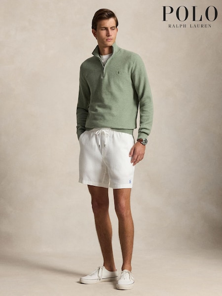 Green - Regular Polo Ralph Lauren Sweater-half Zip Jumper