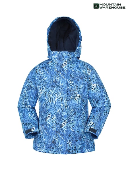 Mountain Warehouse Blue Snowdrop Printed  Ski Jacket (G69648) | €71