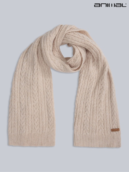 乳白色 - Animal Becky Knit Scarf (G69694) | NT$1,170