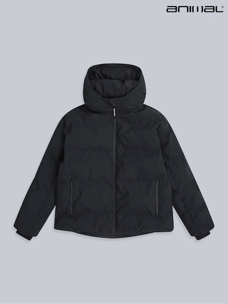 Animal Black Glacier Heat Sealed Waterproof Ski Jacket (G69697) | €232.50