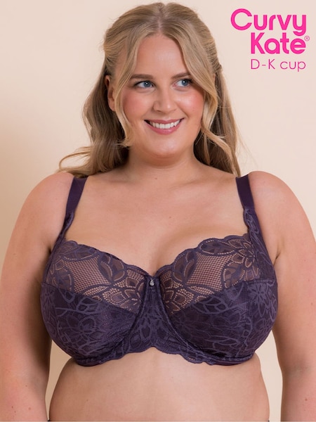 Curvy Kate Purple Lovelace Full Cup Side Support Bra (G69834) | €40