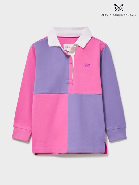 Crew Clothing Long-Sleeve Harlequin Rugby Shirt (G69997) | GEL 192 - ᲚᲐᲠᲘ 218