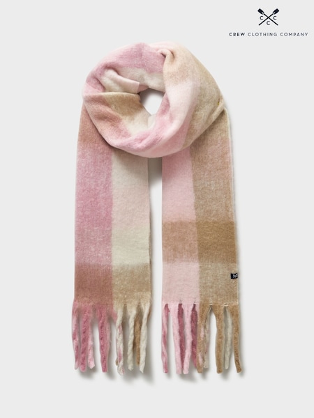 Crew Clothing Brushed Check Scarf (G69998) | 50 €