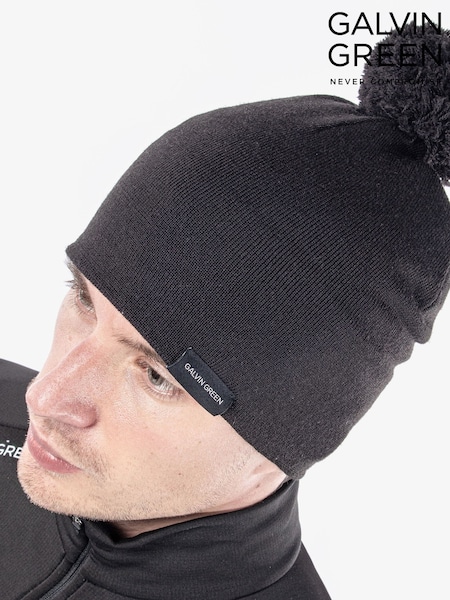 Galvin Green Black Beanie Hat (G70318) | 203 QAR