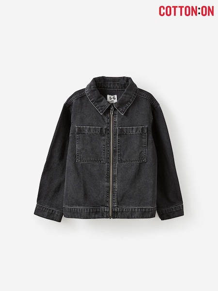 Cotton On Black Darren Denim Jacket (G70835) | €59
