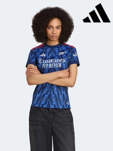 adidas Blue Arsenal 25/26 Away Jersey T-Shirt (G70886) | AED495