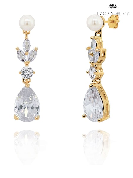 Tono dorado - Ivory & Co Sandhurst Earrings (G70927) | 50 €