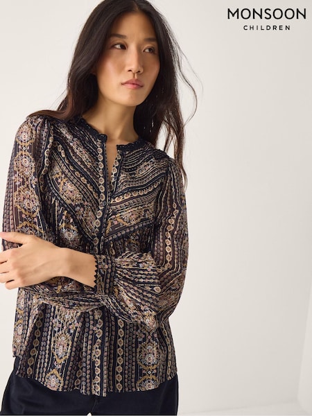 Monsoon Darla Shimmer Print Blouse (G71039) | € 91