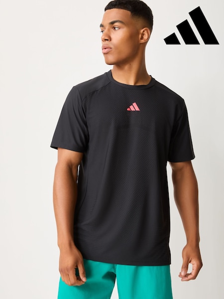 Black - Regular Adidas 3d World Cup Logo T-shirt
