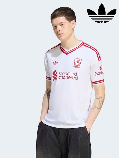 White - Regular Adidas Liverpool Fc 26/27 Away Jersey