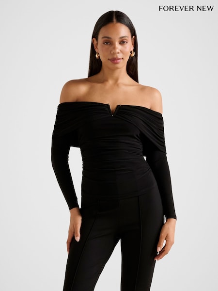 Forever New Keely Hardware Bardot Top (G71784) | € 59