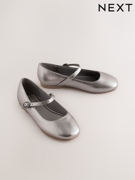 Pewter - Mary Jane Shoes